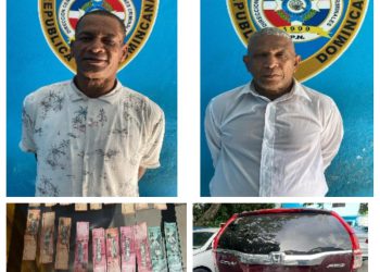 Policía Nacional apresa en Puerto Plata a dos hombres acusados de estafar a ciudadano con falsa promesa de “números ganadores de lotería”