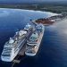 Histórico arribo doble de cruceros impulsa el turismo en Pedernales