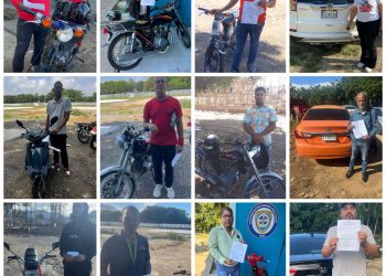 Policía Nacional recupera 19 vehículos en Santiago y ejecuta cuatro órdenes de arresto