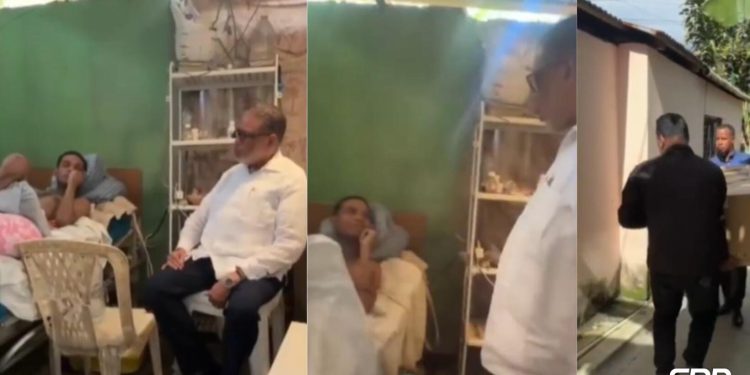 DGDC brinda apoyo a joven con discapacidad en Los Alcarrizos durante visita social de su director