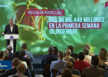 Presidente Abinader anuncia pago del doble sueldo para la primera semana de diciembre