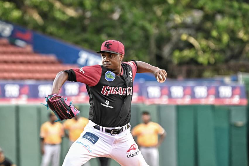 Gigantes del Cibao definen su rotación de abridores para una semana clave en la temporada