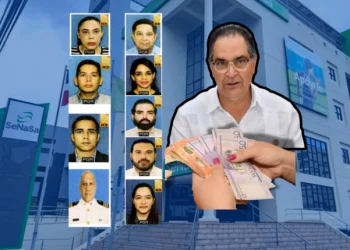 Encartados en caso SeNaSa son trasladados al tribunal para conocer medidas de coerción