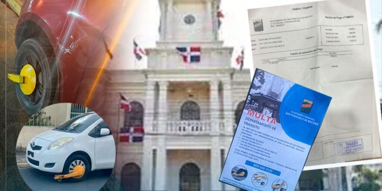 Rechazo total en SFM por colocación de bloqueadores de ruedas y cobro de RD$1,500