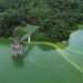 Coloración verde en la presa de Hatillo despierta alertas ambientales en Sánchez Ramírez