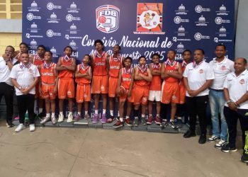 Santiago reafirma liderazgo nacional en el Convivio de Minibaloncesto 2025