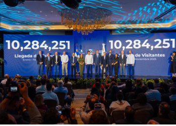 República Dominicana alcanza 10.2 millones de visitantes en 11 meses y consolida un año histórico para el turismo
