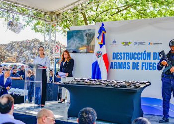 MIP y Metaldom destruyen 3,945 armas de fuego para reforzar la seguridad nacional