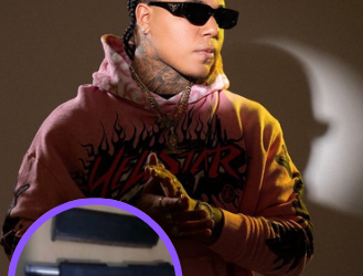 Policía Nacional retiene arma de fuego al artista urbano Donaty durante actividad navideña en Santo Domingo Norte