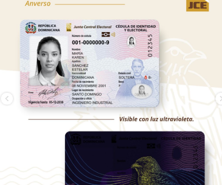 República Dominicana avanza hacia una nueva cédula de identidad más segura y moderna