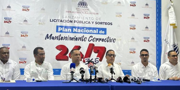 DIE y CODIA anuncian licitación y sorteo para mantenimiento de 490 centros educativos a nivel nacional