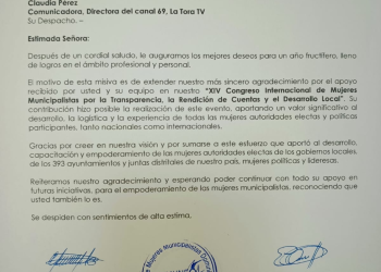 UNMUNDO reconoce a Claudia Pérez y a La Tora TV por su apoyo al XIV Congreso Internacional de Mujeres Municipalistas