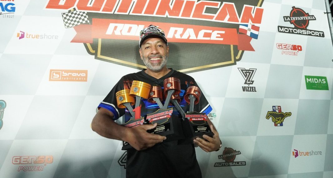David Valerio es la principal figura del Dominican Roll Race