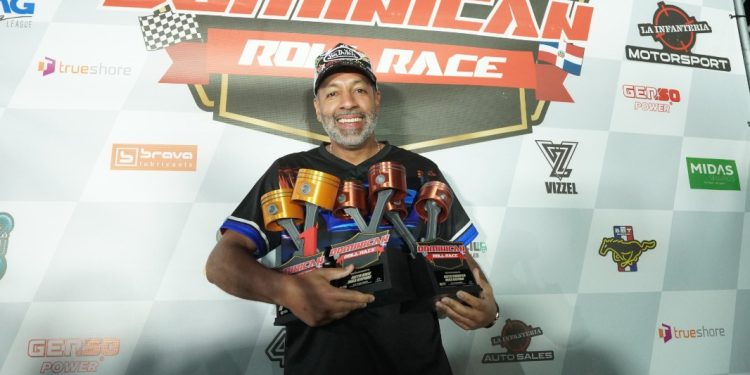David Valerio es la principal figura del Dominican Roll Race