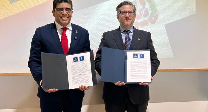 Alcaldía de Santo Domingo Este y Spain Business School firman acuerdo de cooperación académica en Madrid