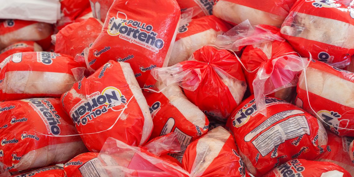 Inespre anuncia la venta de cerca de 2 millones de libras de pollo a 55 pesos