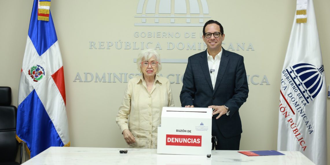 El MAP recibe buzón de denuncia ciudadana impulsado por la DIGEIG