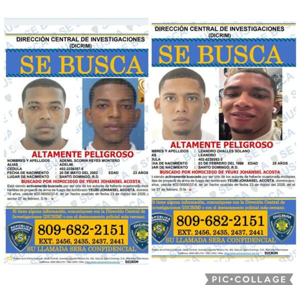 Policía identifica responsables de homicidio de joven en el sector 27 de Febrero