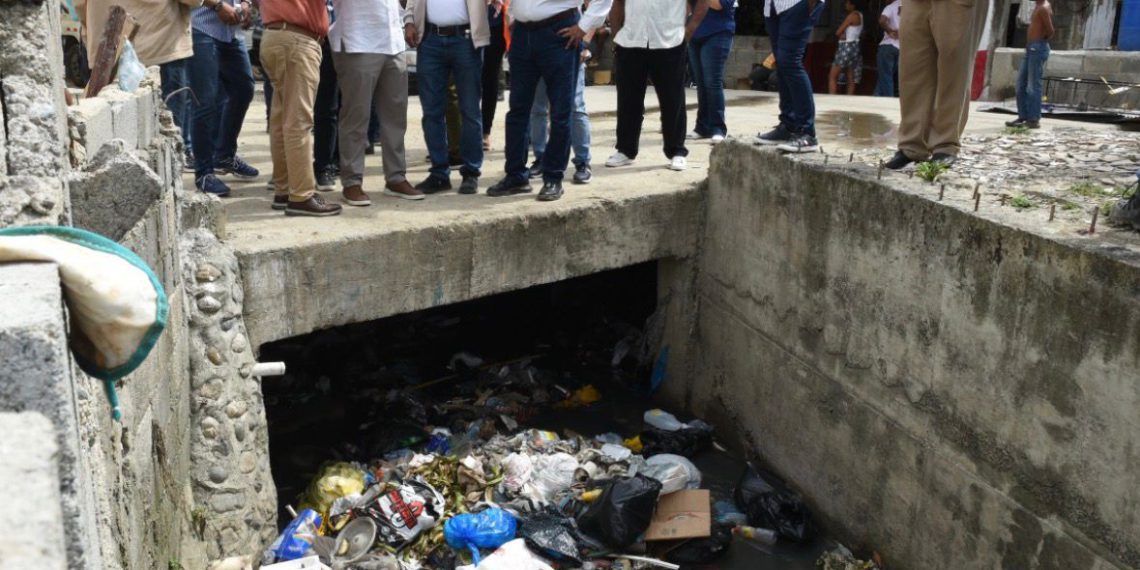 Fellito Suberví asegura CAASD pondrá fin a inundación cañada Juan Valdez en Los Ríos; pide a ciudadanos no afectar resultados con basura