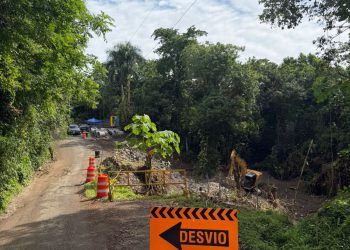 Obras Públicas interviene derrumbe en calle La Isabel de Pedro Brand tras intensas lluvias