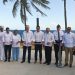 Presidente Abinader y ministro Collado inauguran segunda etapa del malecón de Santo Domingo Este.