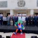 Presidente del Senado  recibe antorcha de los XXV Juegos Centroamericanos y del Caribe Santo Domingo 2026