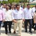 David Collado supervisa construcción de obra en los Bajos de Haina
