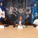 Banreservas firma acuerdo con Jean Montero y Andrés Feliz, nuevos embajadores de la marca.