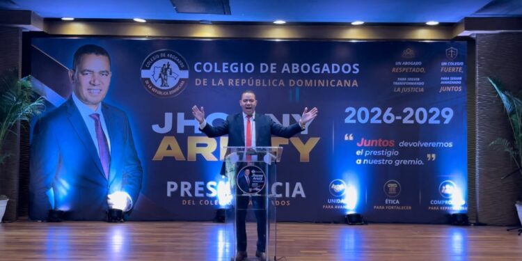 Jhonny Aristy anuncia aspiraciones a presidencia del Colegio de Abogados para el período 2026-2029