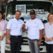 Bellón culmina con éxito la promoción «Móntate con Dyllu» con la entrega de un camión Dayun