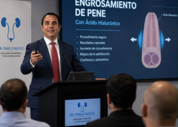Dr. Pablo Mateo presenta procedimiento de engrosamiento de pene con ácido hialurónico