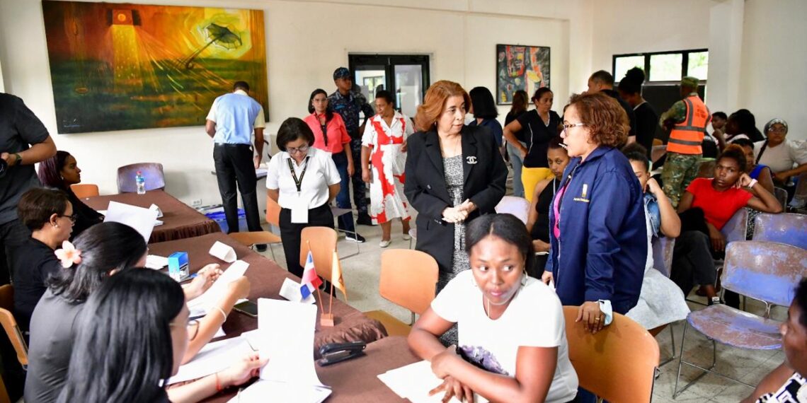 JCE beneficia a 1,762 ciudadanos en Bajos de Haina durante la «Semana de los Registros Civiles de AL y el Caribe»