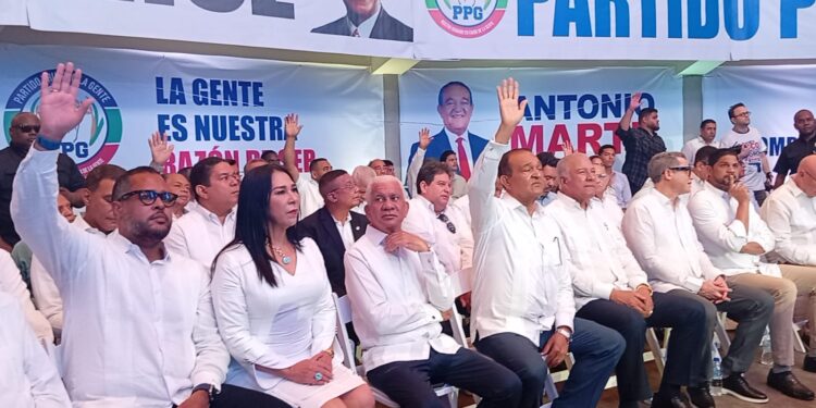 Senador Antonio Marte juramenta nuevas estructuras fortalecen PPG