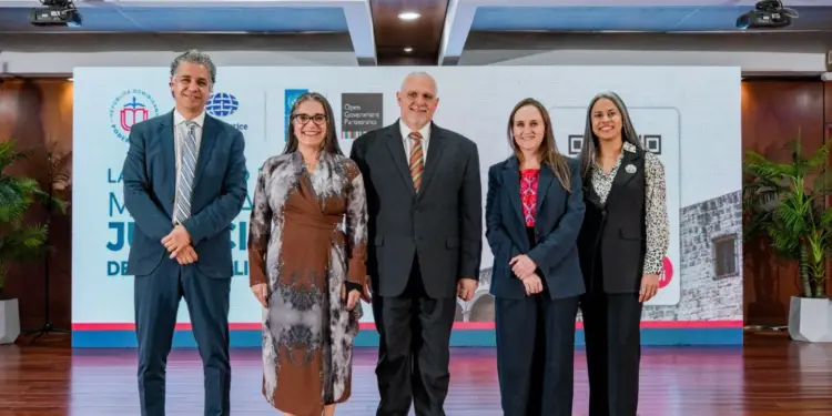 Poder Judicial dominicano lidera evaluación de Métrica de Justicia Abierta con puntuación de 0.88