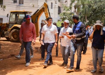 La CAASD interviene redes de alcantarillado y agua potable en comunidades que durante décadas han enfrentado problemas de drenaje e inundaciones.