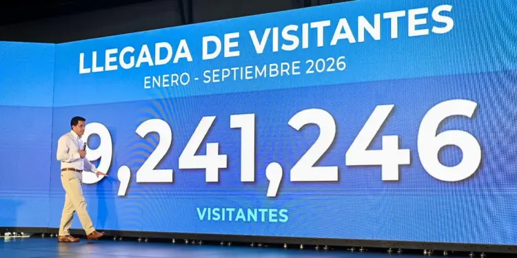 RD supera los 9.2 millones de visitantes entre enero y septiembre y apunta a nuevo récord turístico