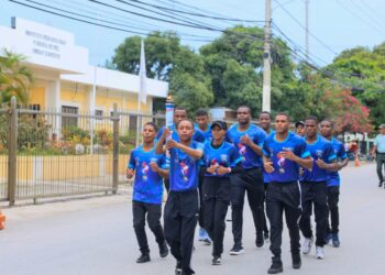 Antorcha de los IV Juegos Mundiales de Policías continúa su ruta por el sur del país
